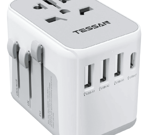 The Benefits Of A Worldwide Travel Essentials Wall Charger From TESSAN’s Black Friday Deals